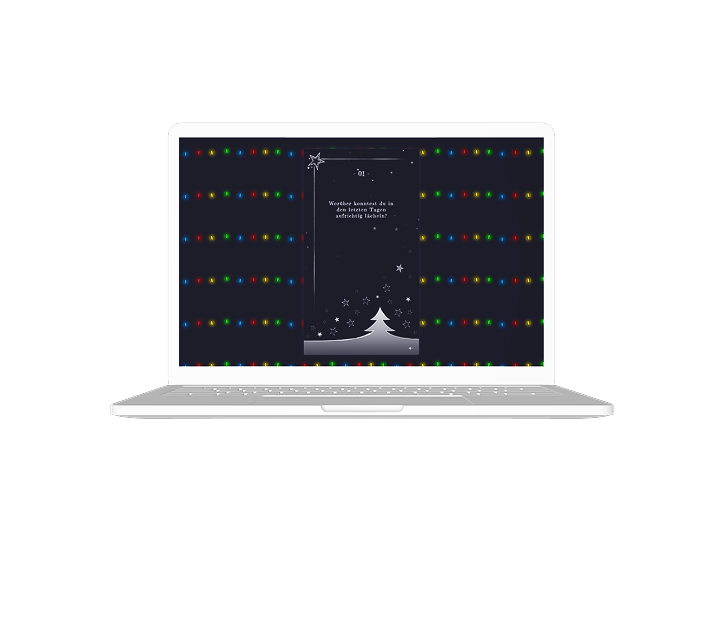 Adventskalender 2025 mit positiven Gedanken